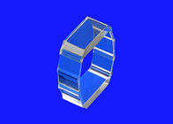 Watch Case Domed Crystal Glass Sapphire Material Ground / Beveled Edge Finish